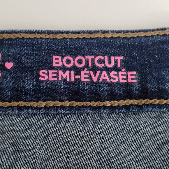 Place Dark Blue Bootcut Leg Jeans Girls Size 20 Plus - Picture 8 of 9